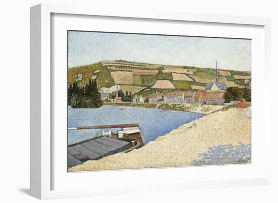 Les Andelys, Côte D'Aval, 1886-Paul Signac-Framed Giclee Print