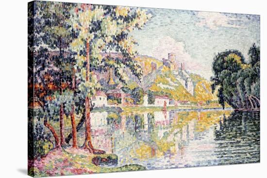 Les Andelys, Gaillard Chateau. 1921-Paul Signac-Stretched Canvas