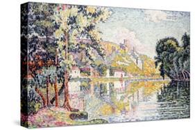 Les Andelys, Gaillard Chateau. 1921-Paul Signac-Stretched Canvas