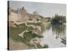 Les Andelys, la berge-Paul Signac-Stretched Canvas