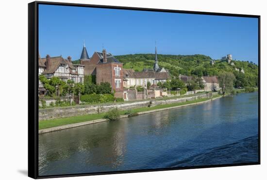 Les Andelys, Normandy, France-Lisa S. Engelbrecht-Framed Stretched Canvas