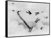 Les anges by l'enfer, HELL'S ANGELS, by HowardHughes, 1930 (b/w photo)-null-Framed Stretched Canvas