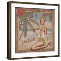 Les Antilles-Bruno Pozzo-Framed Art Print