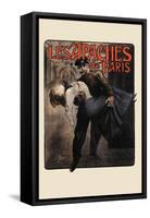 Les Apaches de Paris-Louis Malteste-Framed Stretched Canvas