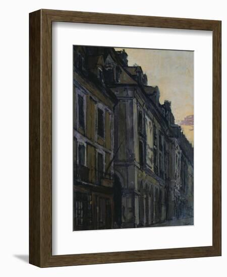 Les Arcades De La Poissonnerie, Dieppe-Walter Richard Sickert-Framed Giclee Print