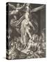 Les arts et les sciences triomphant de l'ignorance et de la barbarie-Bartholomaeus Spranger-Stretched Canvas