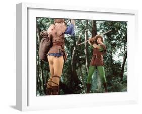 Les aventures by Robin des Bois The Adventures of Robin Hood by Michael Curtiz and William Keighley-null-Framed Photo