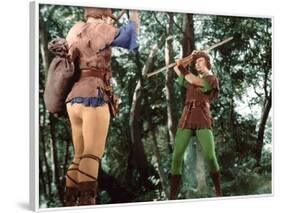 Les aventures by Robin des Bois The Adventures of Robin Hood by Michael Curtiz and William Keighley-null-Framed Photo