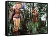 Les aventures by Robin des Bois The Adventures of Robin Hood by Michael Curtiz and William Keighley-null-Framed Stretched Canvas