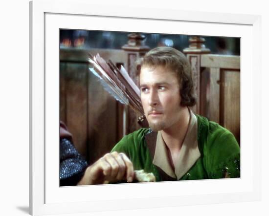 Les aventures by Robin des bois THE ADVENTURES OF ROBIN HOOD by MichaelCurtiz and WilliamKeighley w-null-Framed Photo