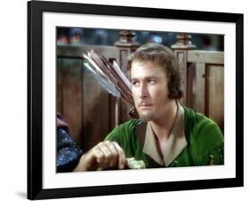 Les aventures by Robin des bois THE ADVENTURES OF ROBIN HOOD by MichaelCurtiz and WilliamKeighley w-null-Framed Photo