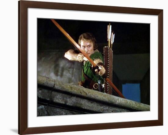 Les aventures by Robin des bois THE ADVENTURES OF ROBIN HOOD by MichaelCurtiz and WilliamKeighley w-null-Framed Photo