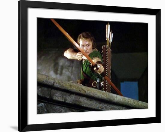 Les aventures by Robin des bois THE ADVENTURES OF ROBIN HOOD by MichaelCurtiz and WilliamKeighley w-null-Framed Photo