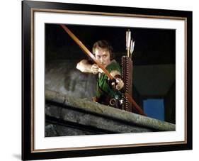 Les aventures by Robin des bois THE ADVENTURES OF ROBIN HOOD by MichaelCurtiz and WilliamKeighley w-null-Framed Photo