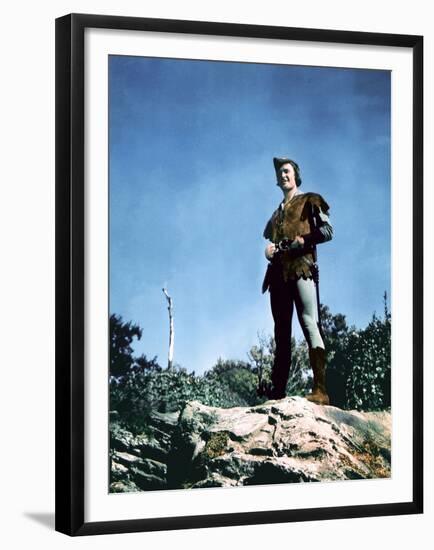 Les aventures by Robin des Bois The Adventures of Robin Hood by MichaelCurtiz and WilliamKeighley w-null-Framed Photo