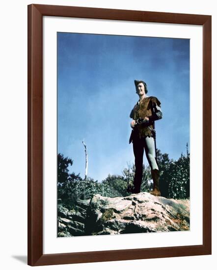Les aventures by Robin des Bois The Adventures of Robin Hood by MichaelCurtiz and WilliamKeighley w-null-Framed Photo