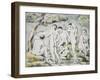 Les Baigneurs, Petite Planche, 1896-97 (Lithograph)-Paul Cezanne-Framed Giclee Print