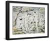 Les Baigneurs, Petite Planche, 1896-97 (Lithograph)-Paul Cezanne-Framed Giclee Print