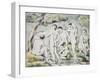 Les Baigneurs, Petite Planche, 1896-97 (Lithograph)-Paul Cezanne-Framed Giclee Print