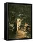 Les Baigneuses, 1853-Gustave Courbet-Framed Stretched Canvas