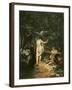 Les Baigneuses, 1853-Gustave Courbet-Framed Giclee Print