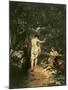 Les Baigneuses, 1853-Gustave Courbet-Mounted Giclee Print