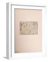 Les Baigneuses, Plate 1-Paul Cezanne-Framed Collectable Print