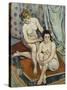 Les Baigneuses-Suzanne Valadon-Stretched Canvas