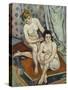 Les Baigneuses-Suzanne Valadon-Stretched Canvas