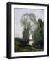 Les Baigneuses-Jean-Baptiste-Camille Corot-Framed Giclee Print