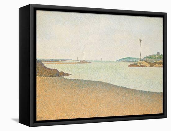 Les Balises, Saint-Briac, 1890-Paul Signac-Framed Stretched Canvas