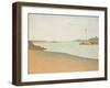 Les Balises, Saint-Briac, 1890-Paul Signac-Framed Giclee Print