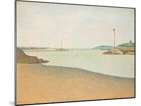 Les Balises, Saint-Briac, 1890-Paul Signac-Mounted Giclee Print