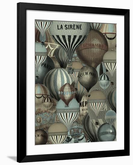 Les Balloons-Mindy Sommers-Framed Giclee Print