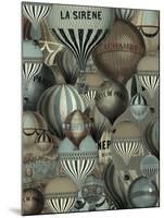 Les Balloons-Mindy Sommers-Mounted Giclee Print