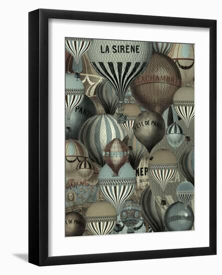 Les Balloons-Mindy Sommers-Framed Giclee Print