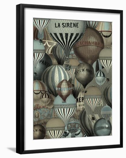 Les Balloons-Mindy Sommers-Framed Giclee Print