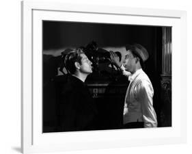 Les Bas Fonds by JeanRenoir with Jean Gab Louis Jouvet, 1936 (b/w photo)-null-Framed Photo