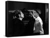 Les Bas Fonds by JeanRenoir with Jean Gab Louis Jouvet, 1936 (b/w photo)-null-Framed Stretched Canvas