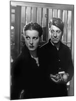 Les Bas Fonds by JeanRenoir with Junie Astor and Jean Gab 1936 (b/w photo)-null-Mounted Photo