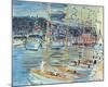 Les Bateaux-Raoul Dufy-Mounted Giclee Print