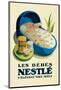 Les Bebes Nestle-null-Mounted Art Print