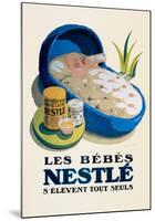 Les Bebes Nestle-null-Mounted Art Print