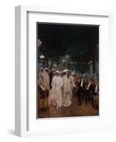 Les Belles de Nuit (au Jardin de Paris), 1905-Jean Béraud-Framed Giclee Print