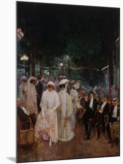 Les Belles de Nuit (au Jardin de Paris), 1905-Jean Béraud-Mounted Giclee Print