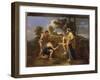 Les Bergers d'Arcadie dit aussi "Et in Arcadia Ego"-Nicolas Poussin-Framed Giclee Print