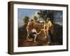 Les Bergers D'Arcadie (Shepherds of Arcadia), also Called Et in Arcadia Ego-Nicolas Poussin-Framed Giclee Print