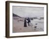 Les berges de la Seine-Jean Béraud-Framed Giclee Print