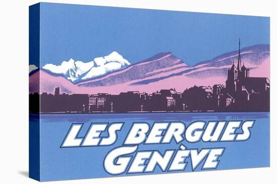 Les Berguies Geneve Poster-null-Stretched Canvas