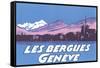 Les Berguies Geneve Poster-null-Framed Stretched Canvas